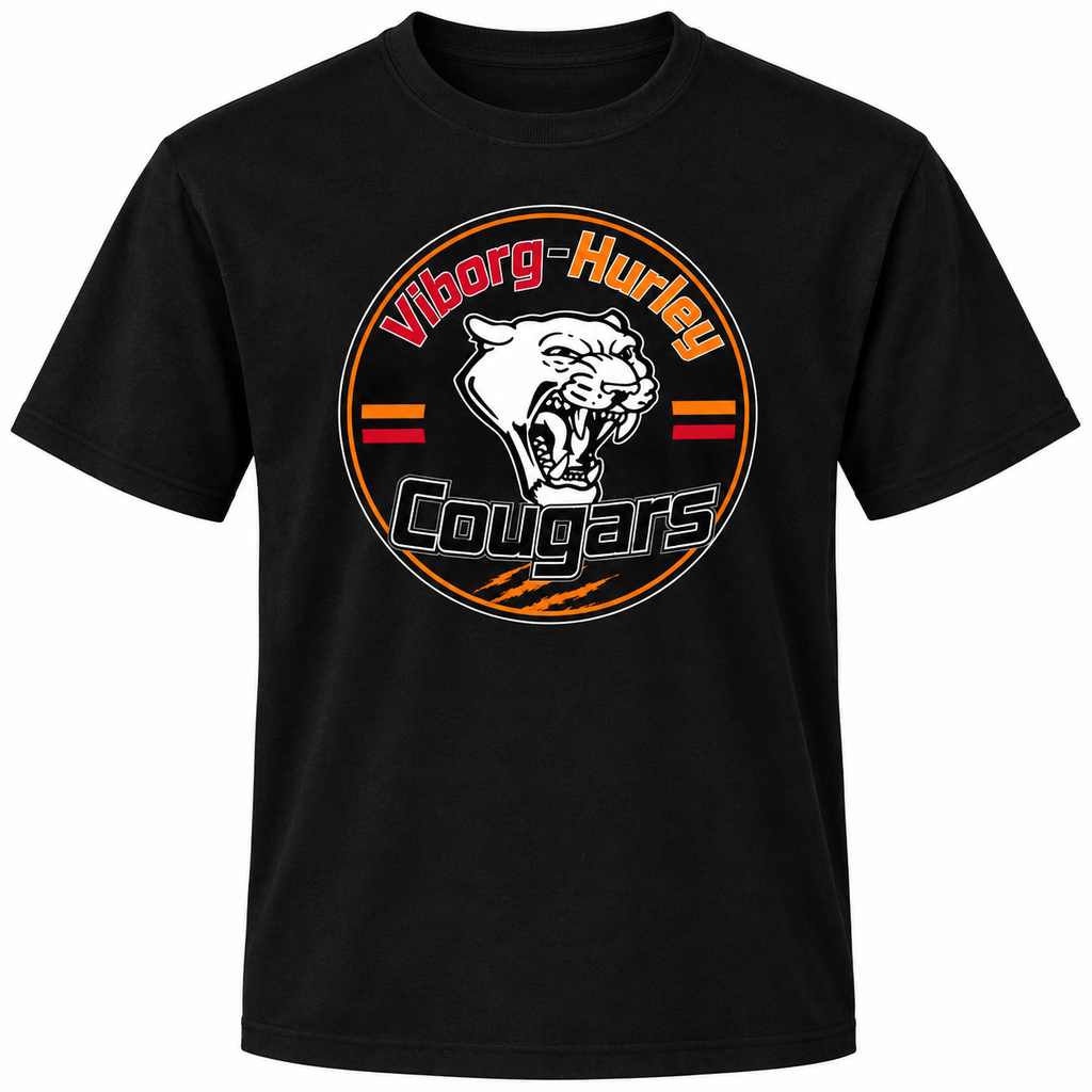 Viborg Hurley Circle Cougars Design